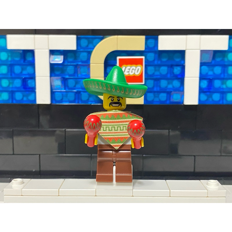 【TCT】 樂高 LEGO CMF 8684 1號 墨西哥人 沙鈴 COL17