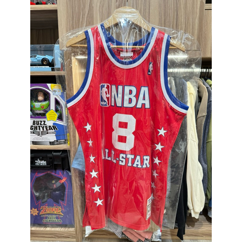 Mitchell &amp; Ness NBA 2003 全明星賽 Kobe Bryant 復刻 球員版 球衣
