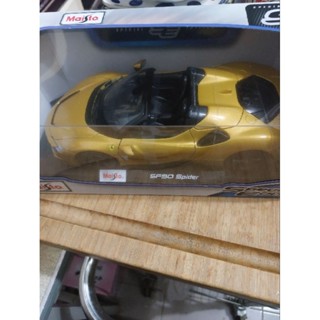 ❤現貨-全新品❤ Maisto收藏模型車1:18 Ferrari SF90 Spider