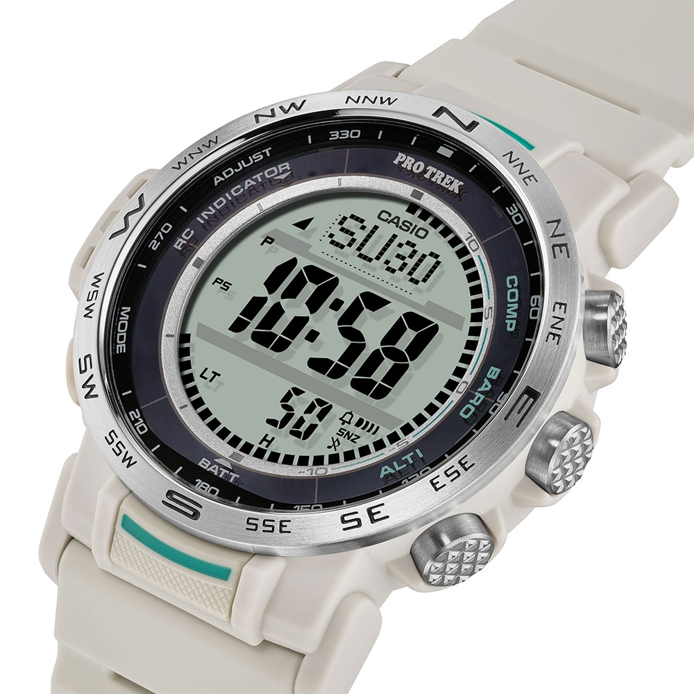 【CASIO】PROTREK PRW-35-7 太陽能電波登山錶系列/44mm/公司貨【第一鐘錶】
