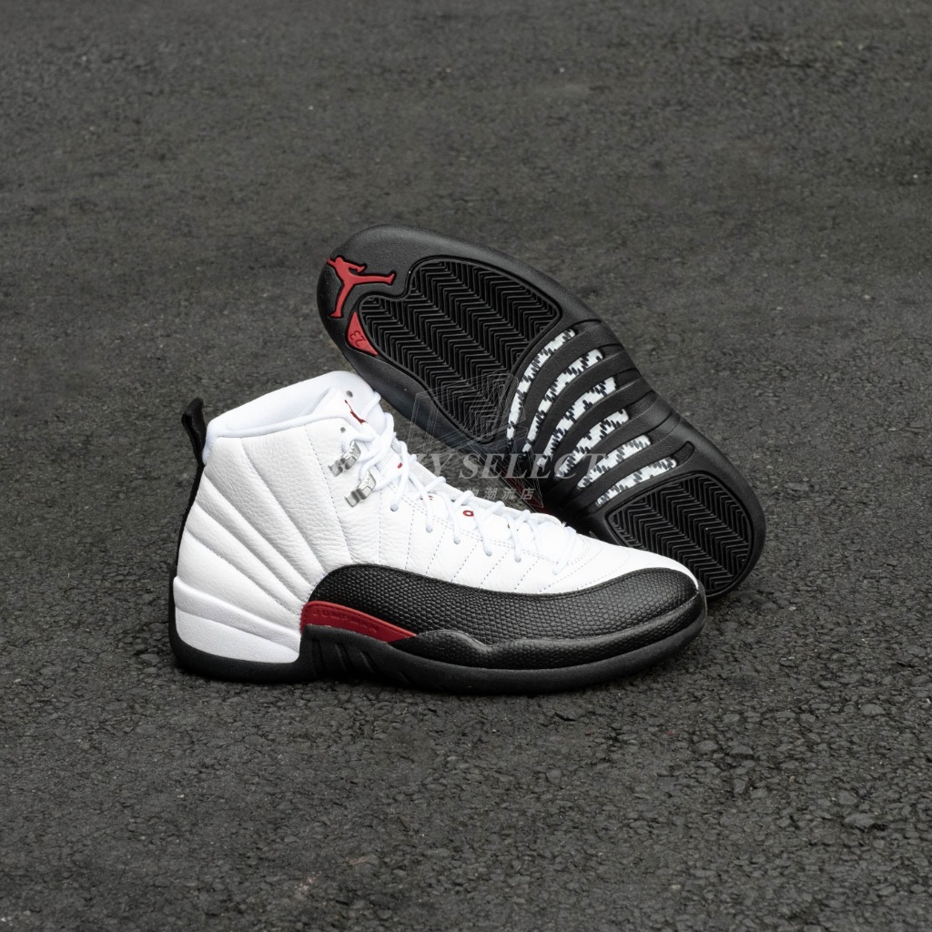 【逢甲 FUZZY】Air Jordan 12 Taxi Flip 計程車 2024 白黑紅 CT8013-162