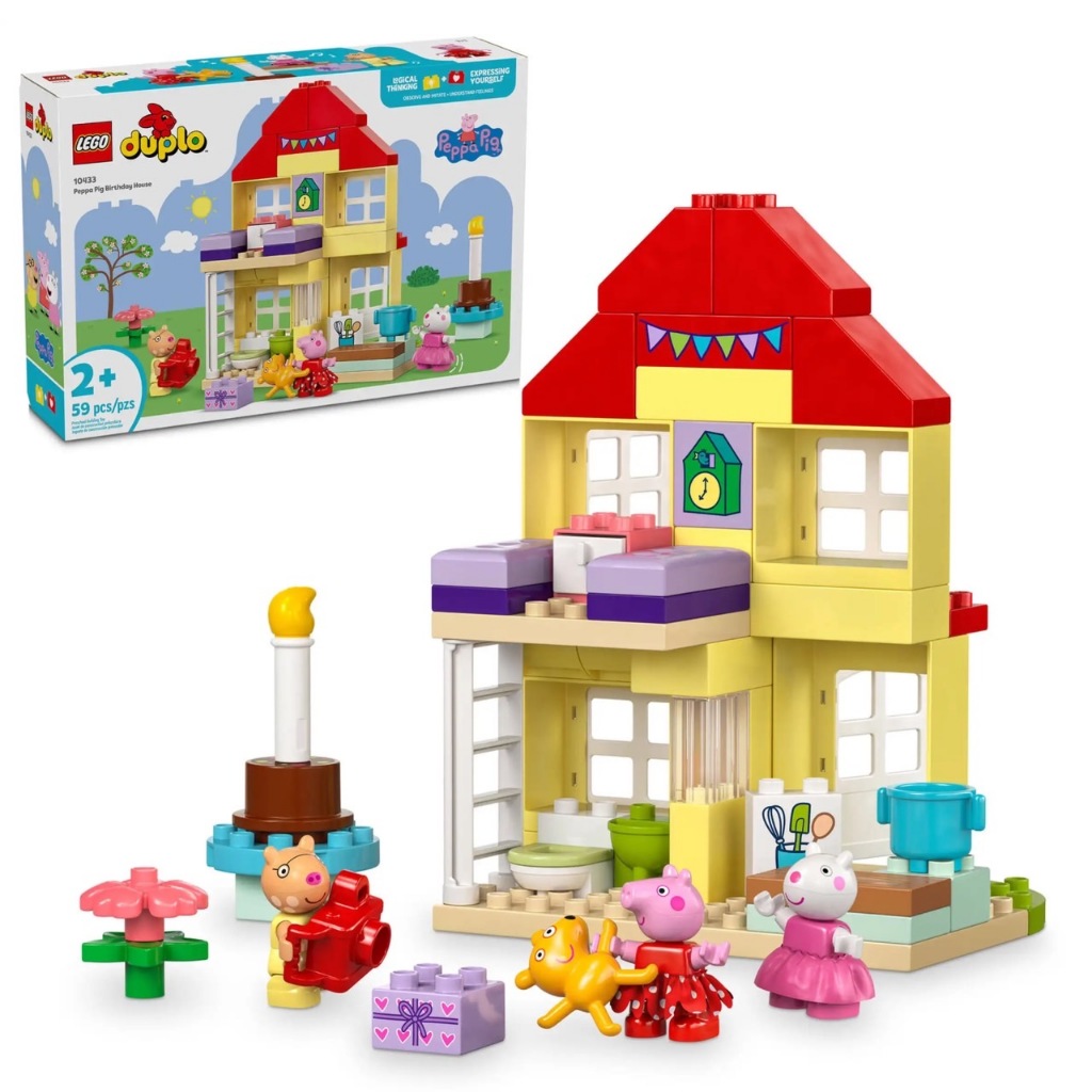 LEGO 10433 佩佩豬的生日小屋 樂高® Duplo系列 【必買站】樂高盒組
