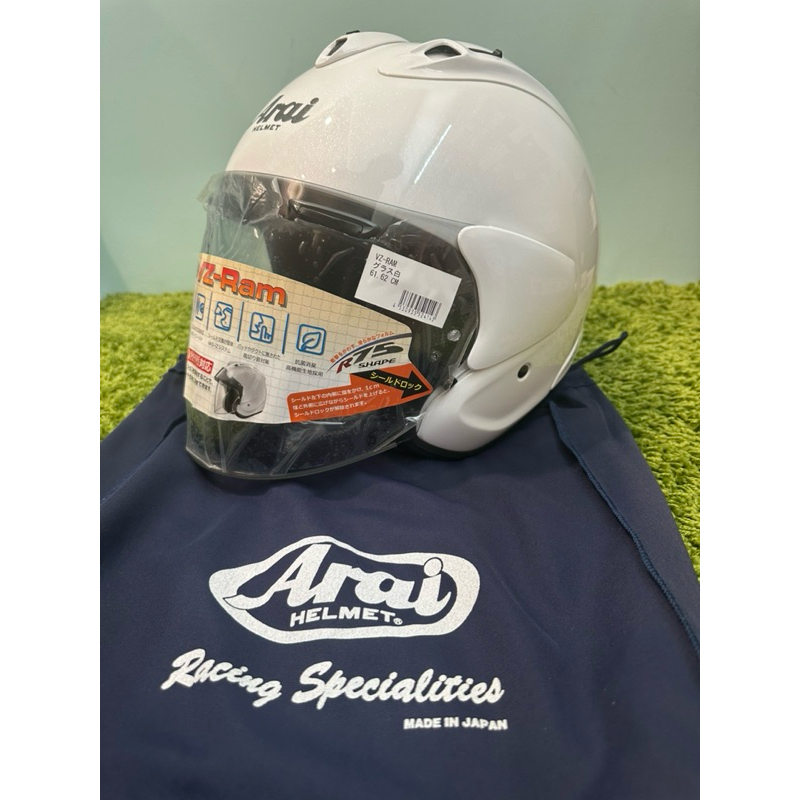 Arai Vz ram珍珠白 XL 61-62cm