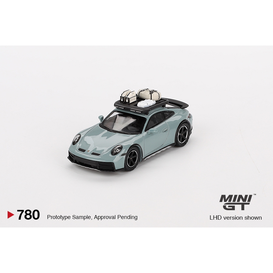 玩具偉富 預購24年10月 MINI GT 780 保時捷 911 Dakar 金屬阴影綠 0609