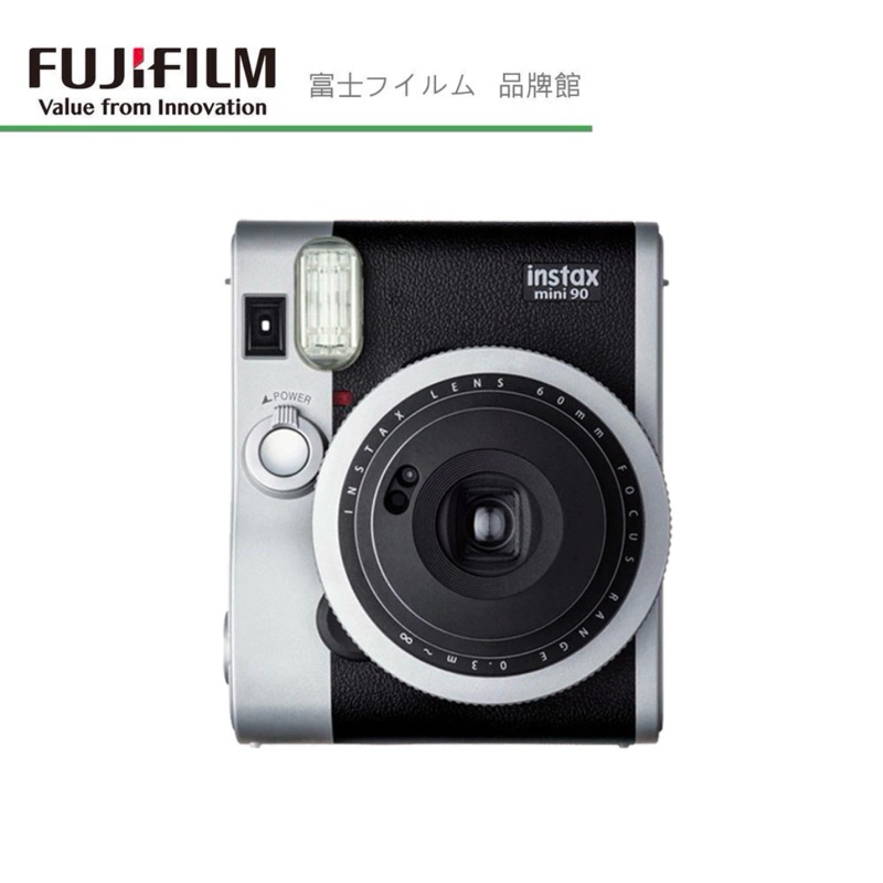 FUJIFILM富士 拍立得相機 instax mini90 (黑色)