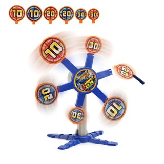 【Hi-toys】可調速電動360度旋轉計分標靶/互動瞄準射擊玩具(不含槍)