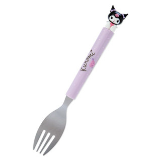 🛍️臺灣現貨🛍️ 日本 三麗鷗 Sanrio⭐️ KUROMI 酷洛米 大耳狗 立體公仔 不鏽鋼 餐具 叉子 湯匙