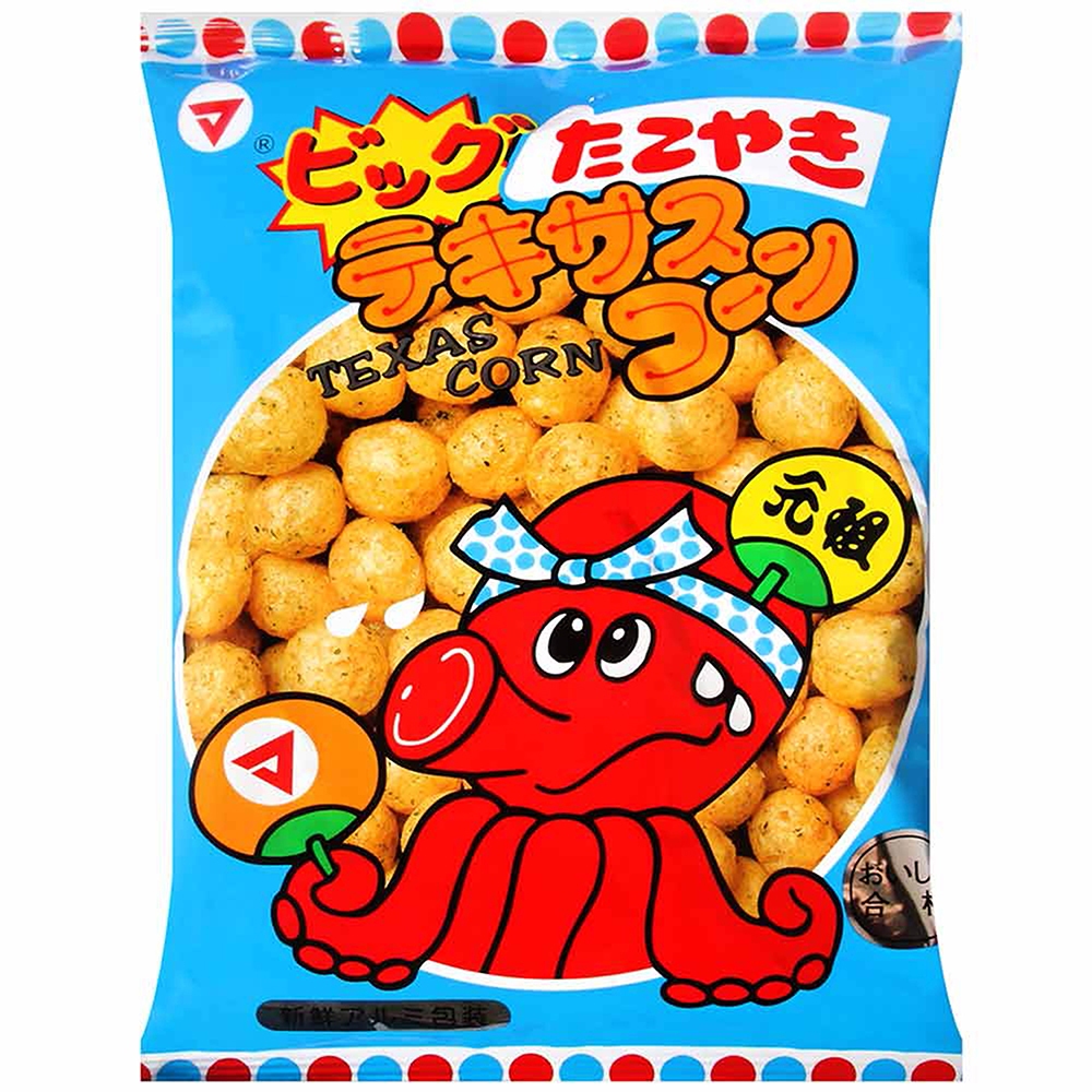 松山製菓 章魚燒風味玉米餅 65g【Donki日本唐吉訶德】