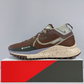 NIKE REACT PEGASUS TRAIL 4 GTX 男生 咖啡色 防水 越野 慢跑鞋 HF5707-201