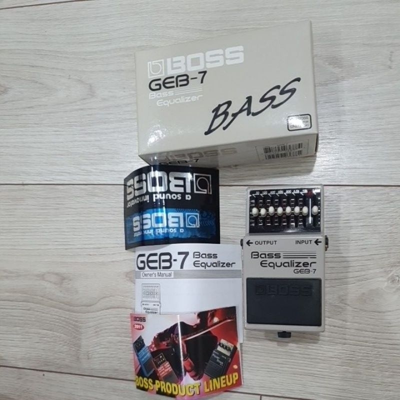 Boss GEB-7 GEB7 bass EQ 貝斯 效果器 等化器 [EQ] [Bass]