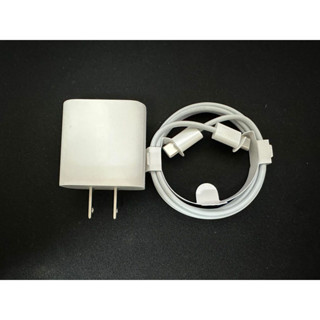 Apple 原廠C to C C to Lightning 充電線原廠盒裝配件