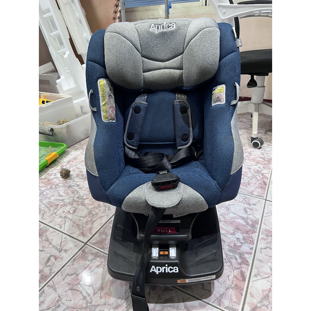 Aprica Cururila Plus 迴轉式兒童汽車座椅 (新生兒-4Y) isofix適用 二手
