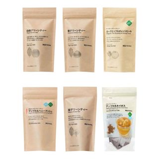【貳陸】日本 MUJI 無印良品 冷泡茶 綠茶 焙茶 白桃茶 栗子綠茶 茶包 日本境內 限定 伯爵茶 茶葉 日本茶