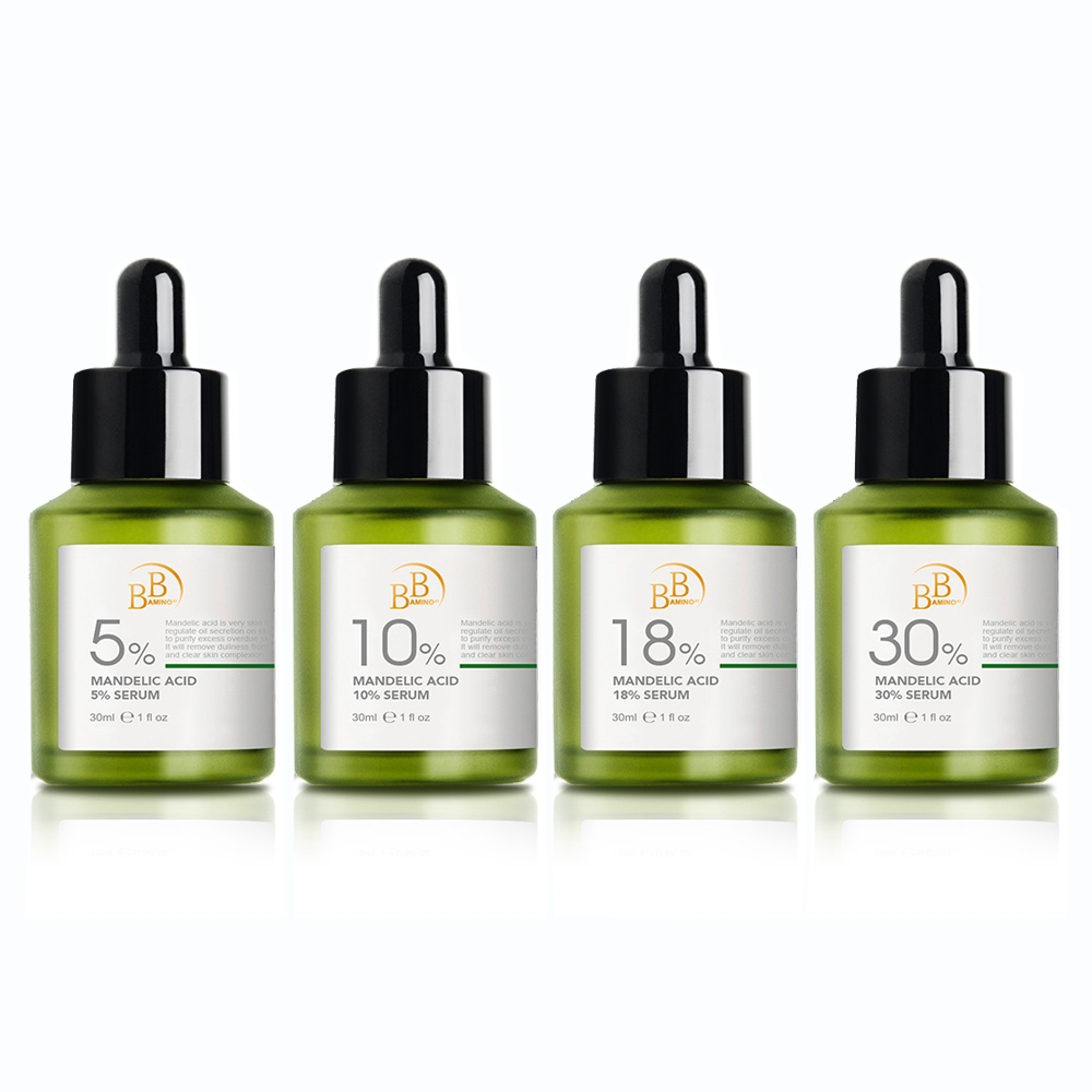 【BB Amino 杏仁酸系列】杏仁酸煥膚精華●10%●18%●30%● 30ml/瓶 精華液 我的心機