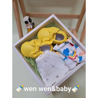 嬰兒，新生兒，寶寶彌月手提禮盒(wen wen&baby)現貨