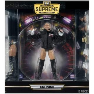 ☆阿Su倉庫☆WWE AEW CM Punk Supreme Collection 頂級收藏精華版人偶公仔 限量熱賣中