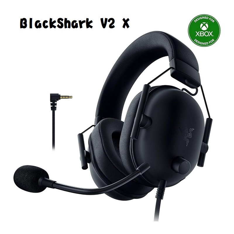 Razer 雷蛇 BlackShark V2 X 頭戴有線電競耳機 Xbox/RZ04-03240900-R3M1