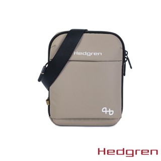 Hedgren COMMUTE系列 HCOM08 TURN款式 RFID防盜 小側揹包 灰褐