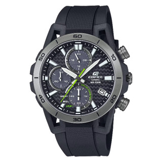 CASIO卡西歐 EDIFICESOSPENSIONE EQS-960PB-1AV賽車懸吊臂太陽能雙顯腕錶 44.5mm
