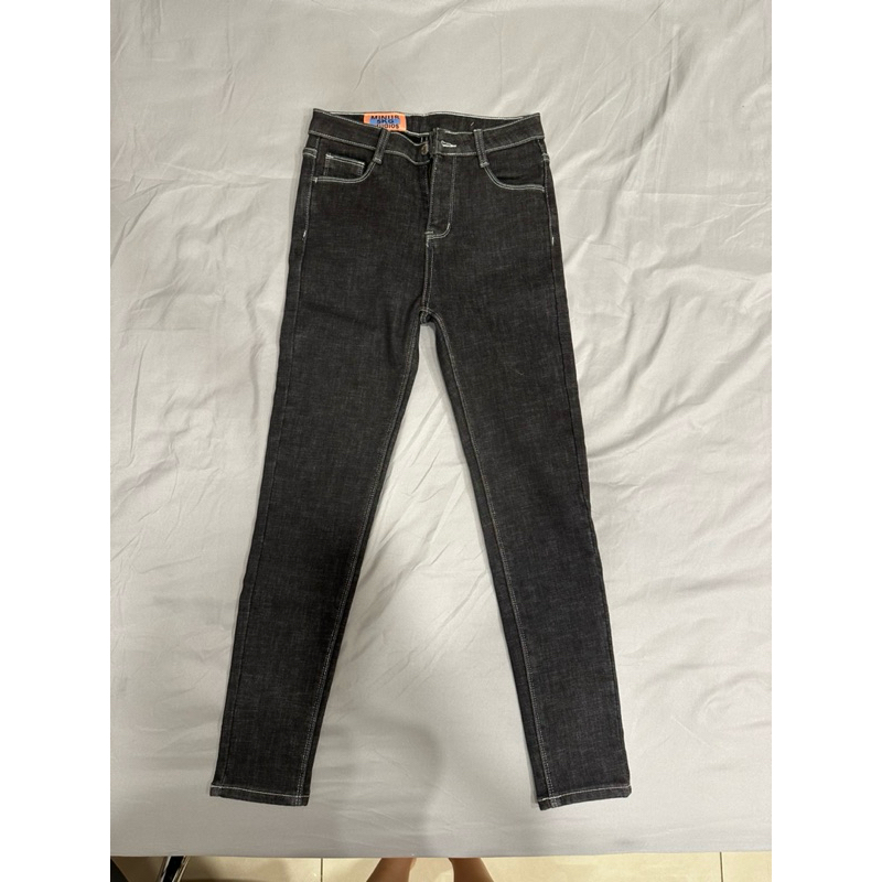 MINUS 5kg Jeans黑色牛仔褲28腰 全新