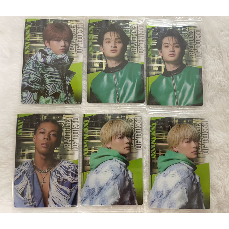 PSYCHIC FEVER BOT Battle of Tokyo 小卡 Weesa Ren Jimmy 龍臣 廉 椋雅