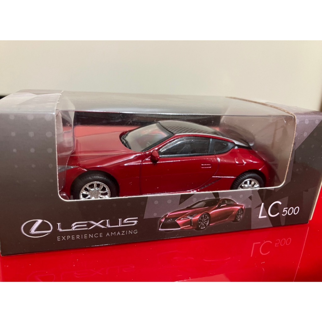 【CH自售】LEXUS 原廠 LC500 和泰 LED 迴力車 凌志 1:43 原廠精品 交車禮 模型車 玩具車 絕版