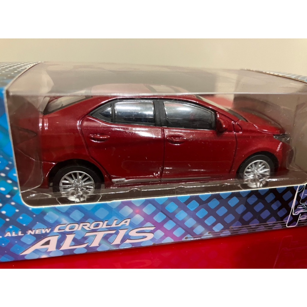 【CH自售】TOYOTA  Altis 豐田 LED 迴力車 1:43 原廠精品 交車禮 模型車 玩具車 絕版 限量