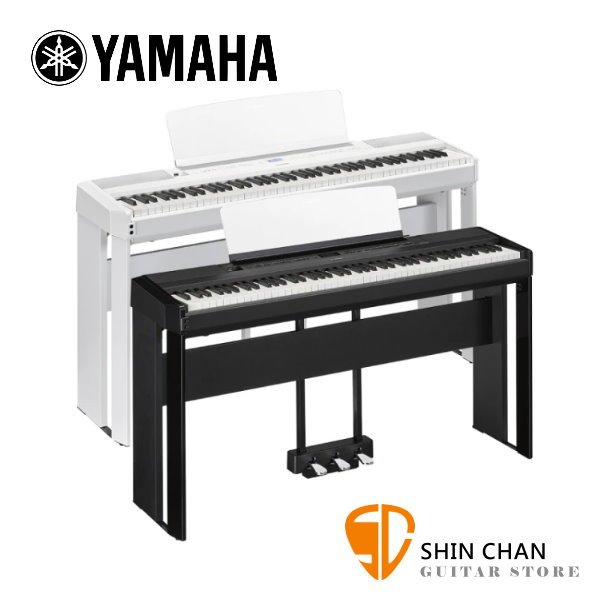 YAMAHA P525 電鋼琴/數位鋼琴 88鍵 含琴架/琴椅/譜板/三音踏板/變壓器 台灣山葉原廠公司貨【P-525】