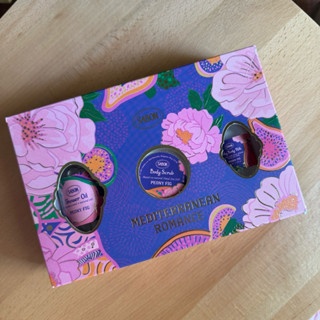 現貨SABON 仲夏花果 Peony Fig 明星三部曲迷你 限定版香氛禮盒 磨砂膏 沐浴油 乳液 生日禮物聖誕禮物