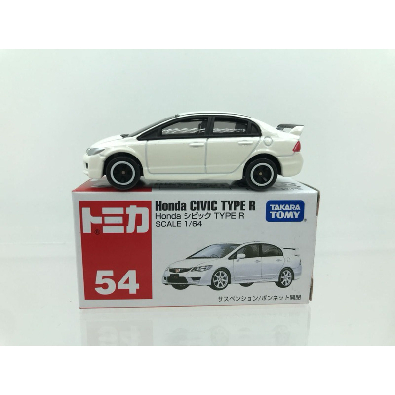 TOMY TOMICA 多美 日版 54 本田 Honda civic type R 喜美 TYPE R 思域