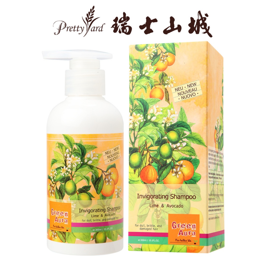 PrettyYard瑞士山城 光耀風華亮澤洗髮精300ml