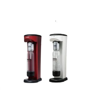夏普SHARP Soda Presso氣泡水機/雙氣瓶組/CO-SM2T(R)番茄紅/CO-SM2T(W)洋蔥白/恆隆行