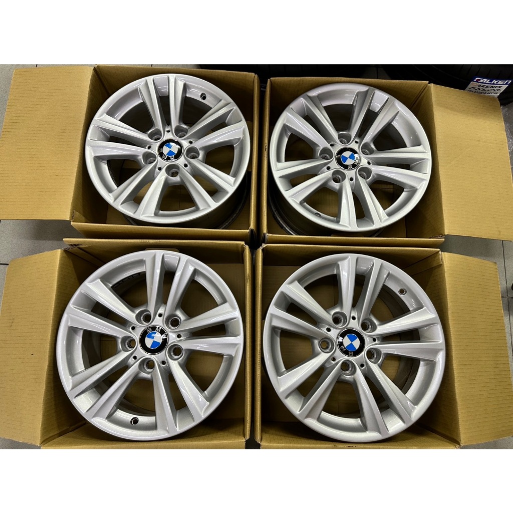 中古鋁圈 二手鋁圈 原廠鋁圈 BMW F30 16吋鋁圈 5孔120 7.5J ET37 E90 F30