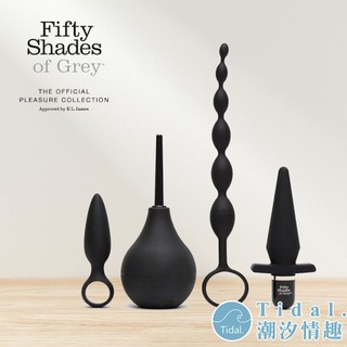 格雷的五十道陰影 Pleasure Overload 後庭4件套組 肛塞 後庭按摩器 原廠公司貨 Tidal.潮汐情趣