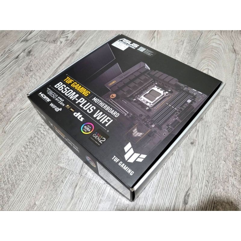華碩 ASUS B650M-PLUS TUF GAMING WIFI 近全新 X670 AM5 參考