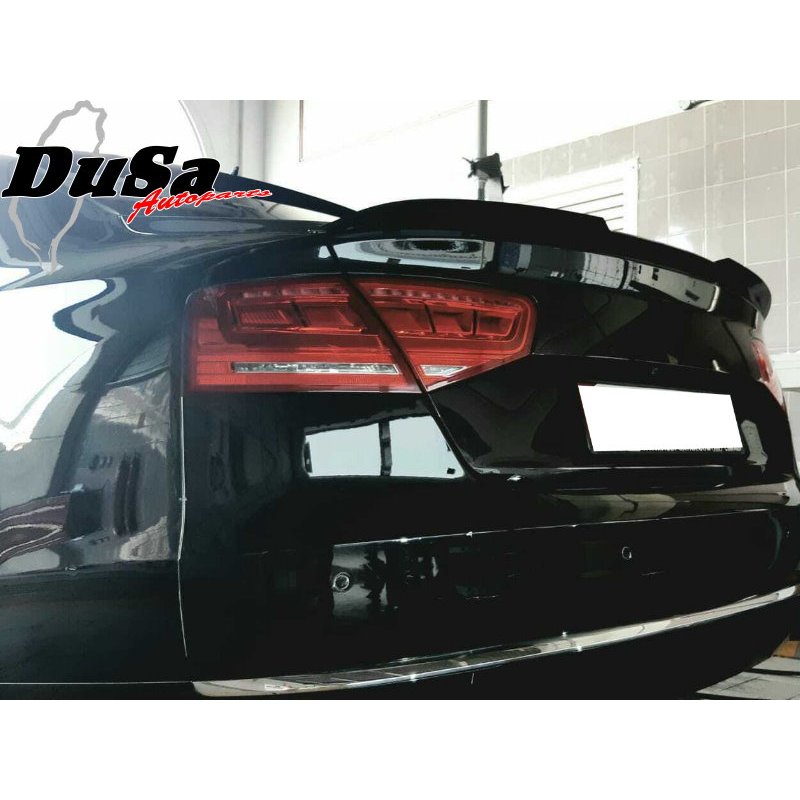 《DUSA》奧迪 Audi A8 D2 D4 四門 尾翼 後擾流 PUF軟性橡膠材質 全新素材未烤漆