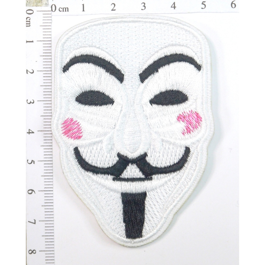 V怪客全刺繡 DISOBAY【愛繡堂】燙貼布、臂章、熨燙徽章、刺繡燙布、DIY手工藝縫紉用品、貼花