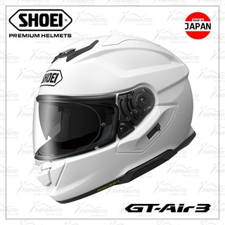 【趴趴騎士】SHOEI GT-AIR 3 – 白 (GTAIR3 內墨片