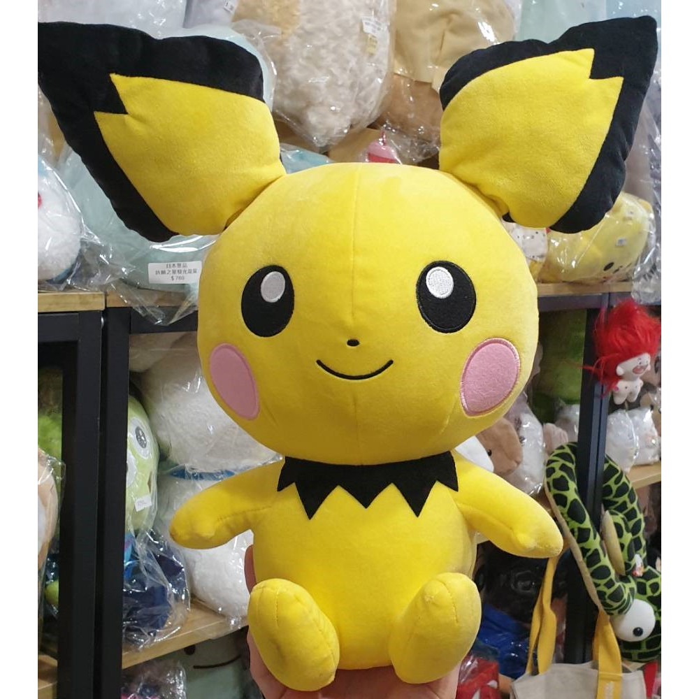 正版日本景品 精靈寶可夢皮丘玩偶 神奇寶貝 Pokémon 皮丘 BANPRESTO 絨毛娃娃 越南製
