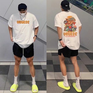 高品質純棉 重磅短t 美式上衣 oversize t恤 街頭風男生衣服 寬版落肩t 創意印花t 厚磅短t 大尺碼高磅數t
