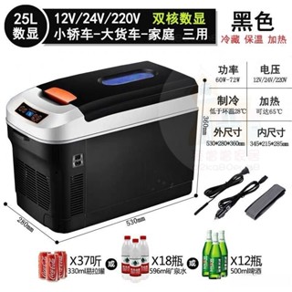 免運可開發票 麥當當家居車載冰箱大貨車 12V小車迷你小冰箱傢用宿捨冷暖兩用製冷 車載神器 保溫 行動冰箱 單門小冰箱