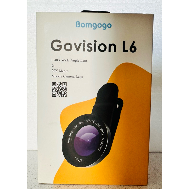 二手 Bomgogo Govision L6 極輕量廣角微距鏡頭組(37mm)