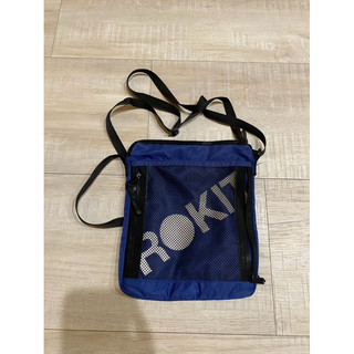 rokit 美國 洛杉磯 品牌 側背小包 藍色