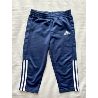 二手童褲童裝-男寶/女寶 adidas愛迪達 深藍色運動褲/長褲 #18M