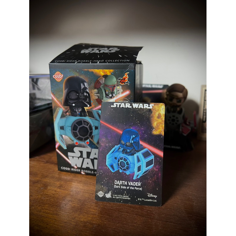 Hot toys CBX180星際大戰隱藏款 黑武士 載具太空船盒玩盲盒 Star Wars DARTH VADER公仔