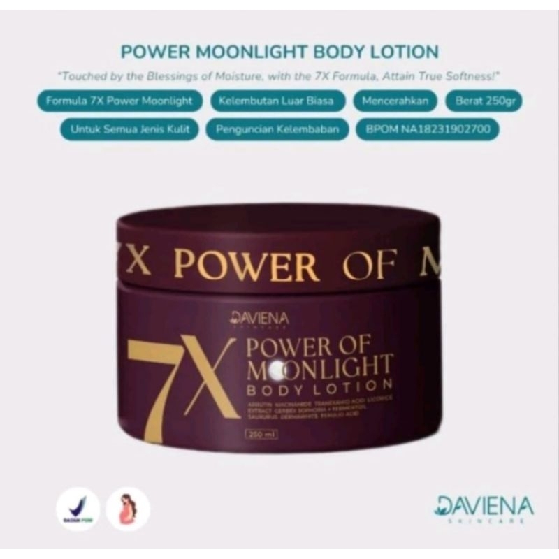 HB DOSTING DAVIENA   POWER OF MOONLIGHT BODY LOTION