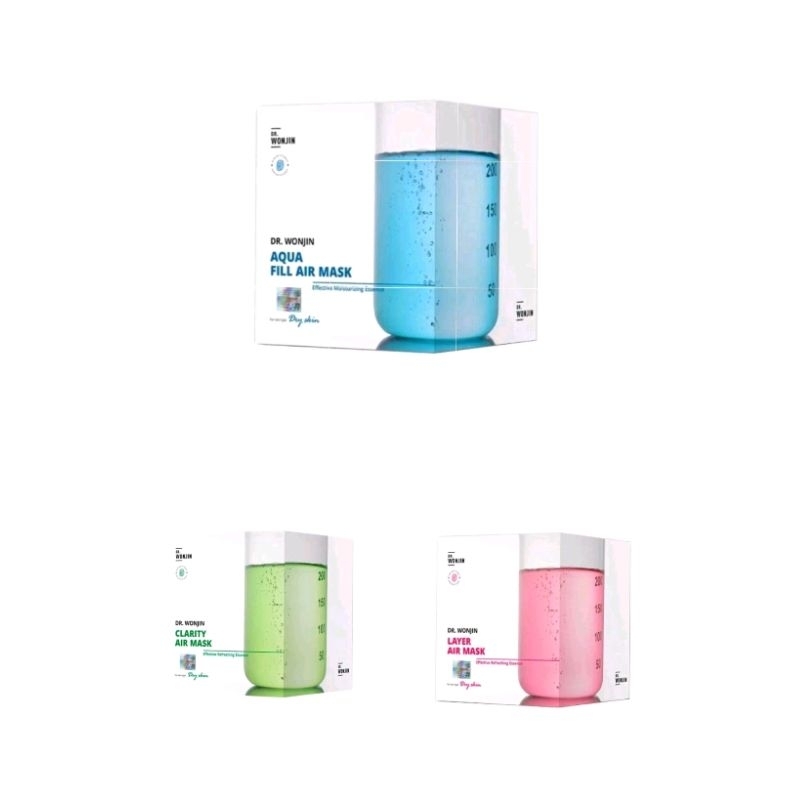 單片賣 韓國 WONJIN EFFECT 原辰 積雪草鎮靜面膜/粉色胜肽緊緻/藍色小分子補水