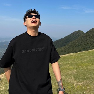 【臺灣出貨】短袖t恤男 重磅短t 純棉t恤 美式短袖 大尺碼上衣 寬鬆短袖 oversize t恤 潮流字母印花短t
