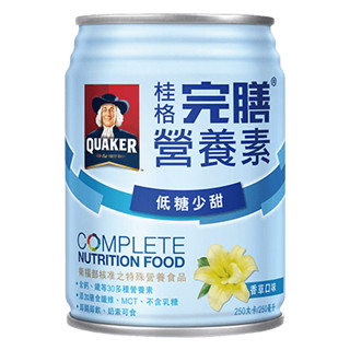 現貨【桂格】完膳 營養素(低糖香草) 250mlx24罐(箱購) 桂格完膳