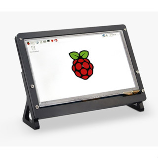 現貨 7吋電容式觸控液晶螢幕 IPS LCD 解析度800X480 支援樹莓派 Jetson nano 附外殼支架